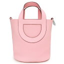 【新品・未使用品】エルメス HERMES インザループ 18 ハンドバッグ トリヨンクレマンス ヴォースイフト レザー ローズサクラ ピンク シルバー金具 W刻...