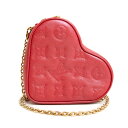 【未使用 展示品】ルイ ヴィトン LOUIS VUITTON ハート オン チェーン ショルダーバッグ 斜め掛け ラムスキン レザー ルージュ レッド 赤 ゴールド金具 M80837(4)