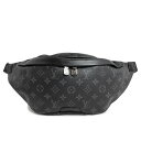 【未使用 展示品】ルイ ヴィトン LOUIS VUITTON ディスカバリー バムバッグ ベルト ウエスト ボディバッグ 斜め掛け モノグラムエクリプス レザー...