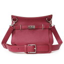 【未使用 展示品】エルメス HERMES ジプシエール 31 ショルダーバッグ 斜め掛け トリヨンクレマンス レザー ルビー レッド 赤 シルバー金具 T刻印