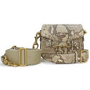 【未使用 展示品】グッチ GUCCI レディ ホースビット ショルダーバッグ 斜め掛け パイソン エキゾチックレザー ベージュ ブラウン 茶 ゴールド金具 38...