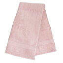 【未使用 展示品】エルメス HERMES DRAP DE BAIN ENFANT 子供用 ベビー バスタオル コットン75% レーヨン25% ローズトルミエール...