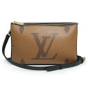 【新品・未使用品】ルイ ヴィトン LOUIS VUITTON ポシェット ドゥーブル ジップ 2WAY クラッチ ショルダーバッグ 斜め掛け モノグラム ジャイ...