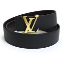 【未使用 展示品】ルイ ヴィトン LOUIS VUITTON サンチュール MY LV イニシャル リバーシブル ベルト 35MM 100CM トリヨンカーフ ...