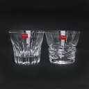 【未使用 展示品】バカラ Baccarat エトナ ローラ タンブラー 2種 2客セット コップ グラス クリスタルガラス クリア