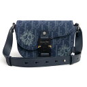 【未使用 展示品】クリスチャンディオール Christian Dior DIOR TEARS ディオール ティアーズ サドル フラップ付き メッセンジャー ミニ...