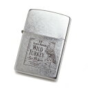 【中古】ジッポ ZIPPO WILD TURKEY ワイルドターキー ライター 2003 シルバー
