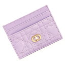 【新品・未使用品】クリスチャンディオール Christian Dior ジョリー フリージア ハート カードケース パスケース 名刺入れ 定期入れ カナージュ ...
