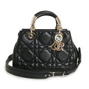 【未使用 展示品】クリスチャンディオール Christian Dior レディ 95.22 スモール 2WAY ショルダー ハンドバッグ 斜め掛け カーフスキン...