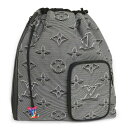 【未使用 展示品】ルイ ヴィトン LOUIS VUITTON 2054 ドローストリング ヴァージルアブロー リュック デイパック バックパック テキスタイル ...