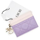 【新品・未使用品】クリスチャンディオール Christian Dior Lady Dior Freesia カードホルダー ケース 定期入れ パスケース カナー...
