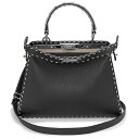 【未使用 展示品】フェンディ FENDI ピーカブー ISeeU ミディアム セレリア ショルダー ハンドバッグ 2way 斜め掛け グレインカーフレザー パイ...