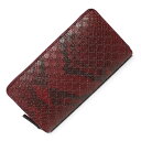 【未使用 展示品】グッチ GUCCI マイクロ GG ジップアラウンド ウォレット ラウンドファスナー 長財布 パイソン エキゾチックレザー ボルドー レッド ...
