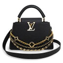 【未使用 展示品】ルイ ヴィトン LOUIS VUITTON カプシーヌ BB 2way チェーン ショルダー ハンドバッグ トリヨンレザー ノワール ブラック...