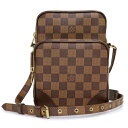 【未使用 展示品】ルイ ヴィトン LOUIS VUITTON アマゾン SPO スペシャルオーダー ショルダーバッグ 斜め掛け ダミエ ブラウン 茶 ゴールド金...