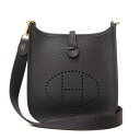 【新品・未使用品】エルメス HERMES エヴリン エブリン TPM アマゾン 16 ショルダーバッグ 斜め掛け トリヨンクレマンス レザー プルノワール ブラ...