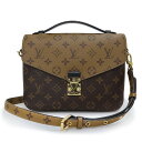 【未使用 展示品】ルイ ヴィトン LOUIS VUITTON ポシェット メティス 2way ショルダー ハンドバッグ 斜め掛け モノグラムリバース ブラウン ...