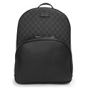 【新品・未使用品】グッチ GUCCI ミディアム リュック デイパック バックパック GGスプリームキャンバス レザー ブラック 黒 シルバー金具 795462