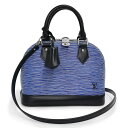 【未使用 展示品】ルイ ヴィトン LOUIS VUITTON アルマ BB 2way ショルダー ハンドバッグ 斜め掛け エピデニムレザー デニムブルー 青 シ...