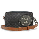 【未使用 展示品】ルイ ヴィトン LOUIS VUITTON ヴォルガオンストラップ ショルダー クラッチバッグ 2way 斜め掛け モノグラムエクリプス カー...