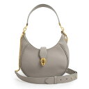 【未使用 展示品】ブルガリ BVLGARI セルペンティ エリプス 2Way チェーン ショルダー ハンドバッグ 斜め掛け カーフスキン レザー グレー ゴール...