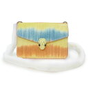 【新品・未使用品】ブルガリ BVLGARI セルペンティ フォーエバー チェーン ショルダーバッグ 斜め掛け ガルーシャ レザー サンシトリン イエロー ナイア...