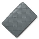 【未使用 展示品】ボッテガヴェネタ BOTTEGA VENETA イントレチャート ビジネス カードケース 名刺入れ 定期入れ パスケース ラムスキン カーフス...
