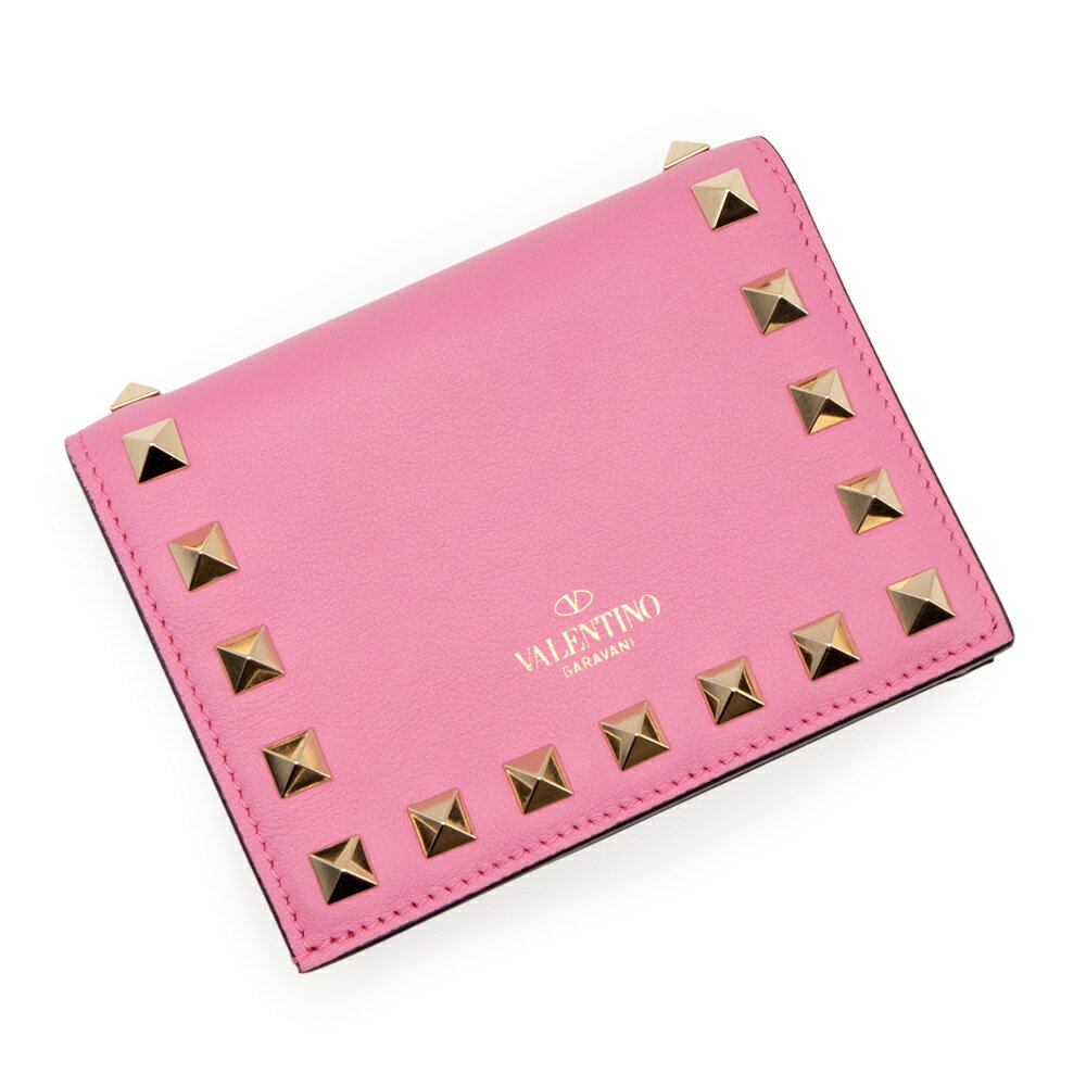 楽天市場】VALENTINO ロックスタッズ(形状(財布)二つ折り財布 楽天市場】VALENTINO ロックスタッズ(形状(財布)二つ折り財布