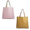 【未使用保管品】エルメス HERMES ドゥブルセンス 45 トートバッグ ヴォーシッキム レザー ローズサクラ カリー ピンク ブラウン 茶 T刻印