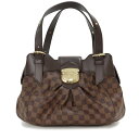 【未使用保管品】ルイ ヴィトン LOUIS VUITTON システィナ PM ハンドバッグ ダミエ ブラウン 茶 ゴールド金具 N41542
