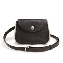 【中古】エルメス HERMES ネージュ ウエストバッグ ポーチ トリヨンクレマンス レザー ムートン ショコラ ブラウン 茶 シルバー金具 □J刻印