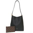 【新品・未使用品】ルイ ヴィトン LOUIS VUITTON ロウキー ホーボー MM ショルダー トートバッグ グレインカーフレザー モノグラム ノワール ブ...