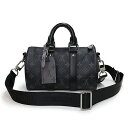 【未使用 展示品】ルイ ヴィトン LOUIS VUITTON キーポル バンドリエール 25 2WAY ショルダー ハンドバッグ 斜め掛け モノグラムエクリプス...