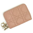 【新品・未使用品】クリスチャンディオール Christian Dior レディ ディオール VOYAGEUR スモール ジップ コインケース 小銭入れ 財布 カ...