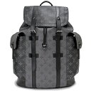 【未使用 展示品】ルイ ヴィトン LOUIS VUITTON クリストファー MM リュック デイパック バックパック モノグラムエクリプス リバース ブラック...