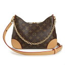 【未使用 展示品】ルイ ヴィトン LOUIS VUITTON ブーローニュ PM 3way チェーン ショルダーバッグ 斜め掛け モノグラム レザー ブラウン ...