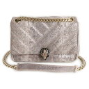 【未使用 展示品】ブルガリ BVLGARI セルペンティ カボション 2WAY チェーン ショルダーバッグ 斜め掛け カルングレザー ミルキーオパール ゴールド...