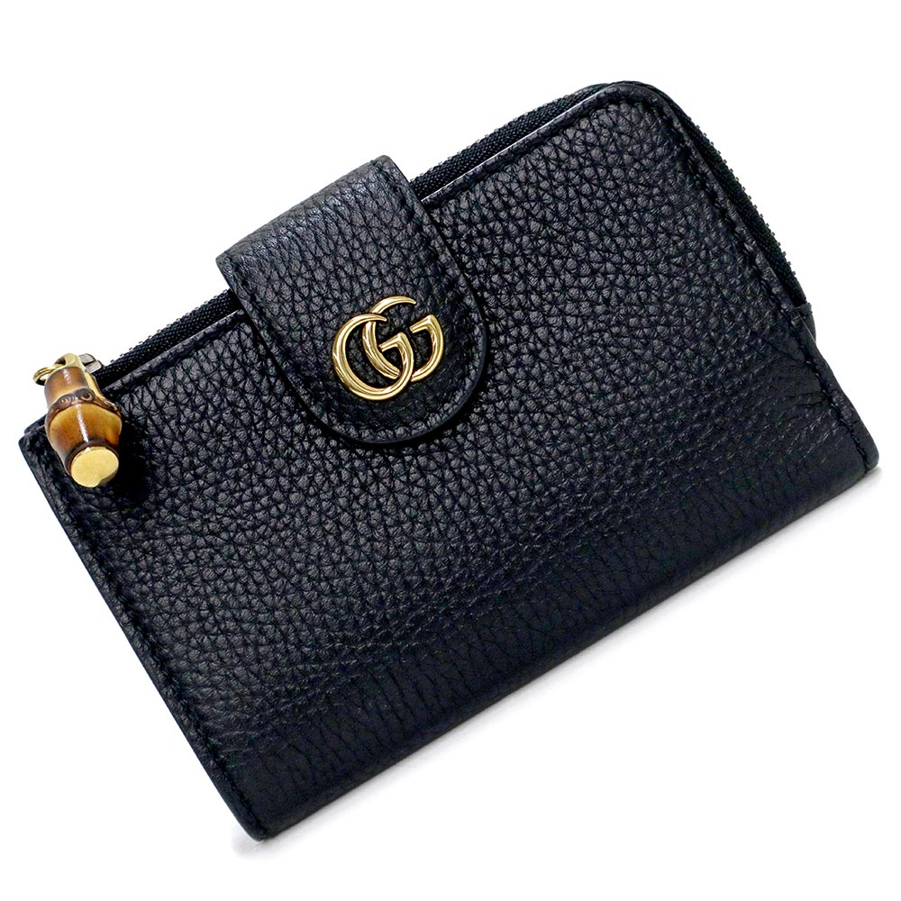 美品❣️GUCCI*グッチ*バンブー*長財布*ブラック✨ 楽天市場】gucci バンブー 財布の通販