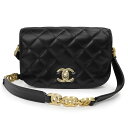 【未使用 展示品】シャネル CHANEL ココマーク ミニマトラッセ メッセンジャー ショルダーバッグ 斜め掛け シャイニーカーフスキン スウェード レザー ブ...