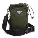 【未使用 展示品】プラダ PRADA SEA BEYOND Re-Nylon スマートフォンケース ショルダーバッグ 斜め掛け Re-Nylon 再生ナイロン ...