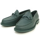 【未使用保管品】グッチ GUCCI ラッカーフィニッシュ ローファー ラバー VINTAGE GREEN ビンテージグリーン 緑 グリーン金具 771340