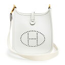 【未使用 展示品】エルメス HERMES エブリン エヴリン TPM アマゾン 16 ショルダーバッグ 斜め掛け トリヨンクレマンス レザー New White...