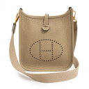 【新品・未使用品】エルメス HERMES エブリン エヴリン TPM アマゾン 16 ショルダーバッグ 斜め掛け トリヨンクレマンス レザー トレンチ ベージュ...