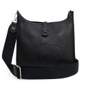 【未使用 展示品】エルメス HERMES エブリン エヴリン 3 トロワ 29 PM ショルダーバッグ 斜め掛け トリヨンクレマンス レザー Noir ノワール...