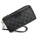 【未使用 展示品】ルイ ヴィトン LOUIS VUITTON ジッピー ドラゴンヌ L字ファスナー 長財布 ダミエグラフィット ブラック 黒 シルバー金具 N6...