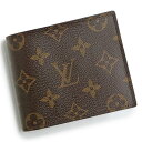 【新品・未使用品】ルイ ヴィトン LOUIS VUITTON ポルトフォイユ マルコ NM 二つ折り財布 モノグラム ブラウン 茶 ゴールド金具 M62288 ...