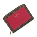 【未使用 展示品】ルイ ヴィトン LOUIS VUITTON ポルトフォイユ ルー 二つ折り財布 モノグラム カーフスキン レザー フューシャ ブラウン 茶 ゴ...