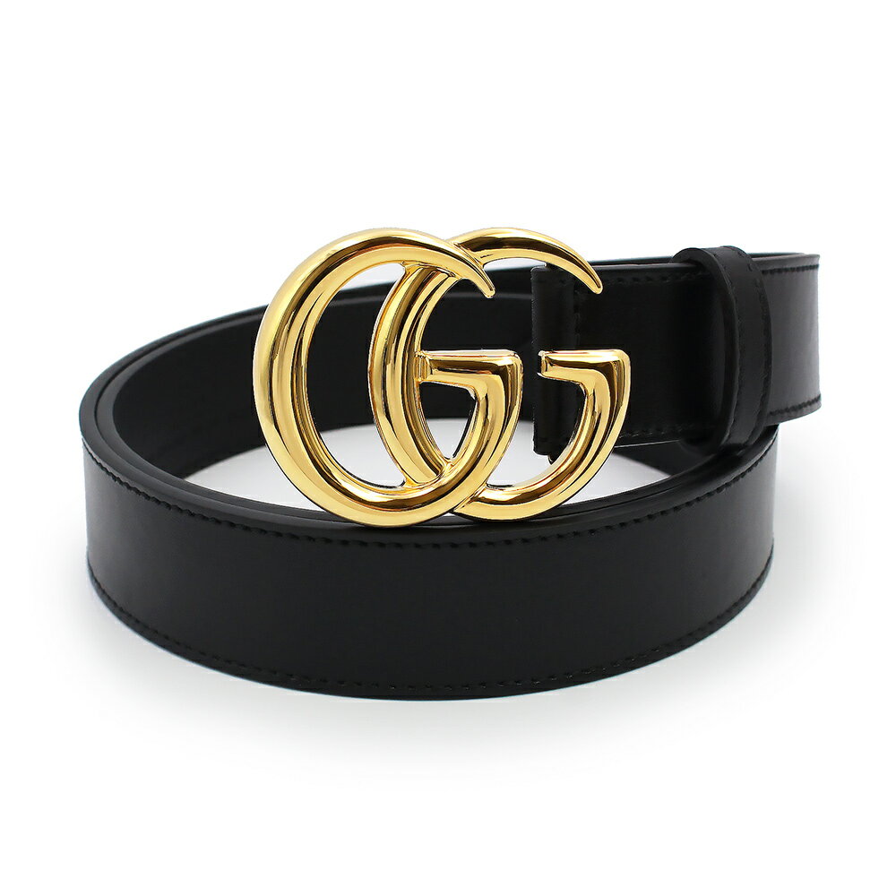 Gucci ブラックレザーベルト GGゴールドバックル 楽天市場】【 グッチ ベルト ゴールド 】の通販
