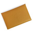 【新品・未使用品】エルメス HERMES カルヴィ デュオ コンパクト コインケース カードケース パスケース 財布 小銭入れ 名刺入れ 定期入れ ヴォーエプソ...