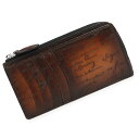 【未使用 展示品】ベルルッティ Berluti カリグラフィ コアマキシ ロング ジップ カードホルダー パス コインケース 名刺入れ 定期入れ 小銭入れ 財布...
